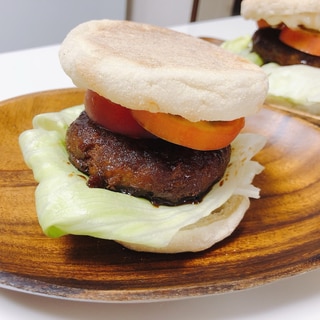 残り物で☆照り焼きハンバーガー